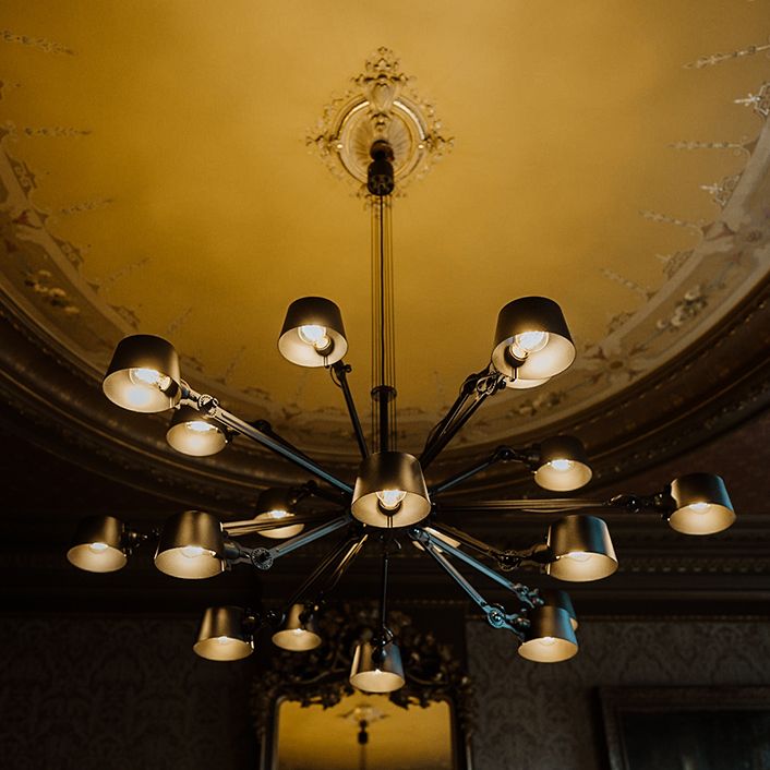 Tonone Bolt Chandelier 18 arm hanglamp
