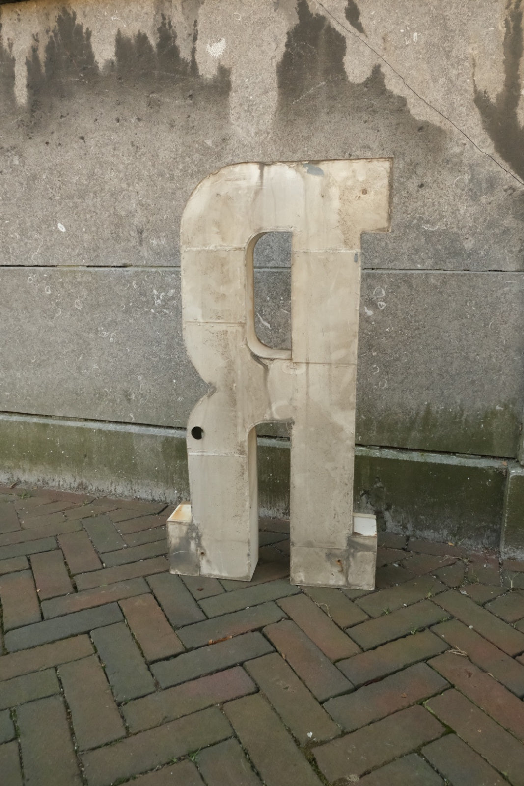 3D vintage letters