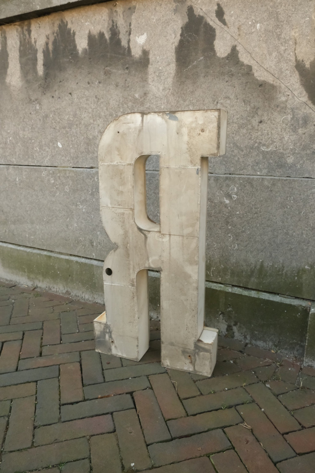 3D vintage letters