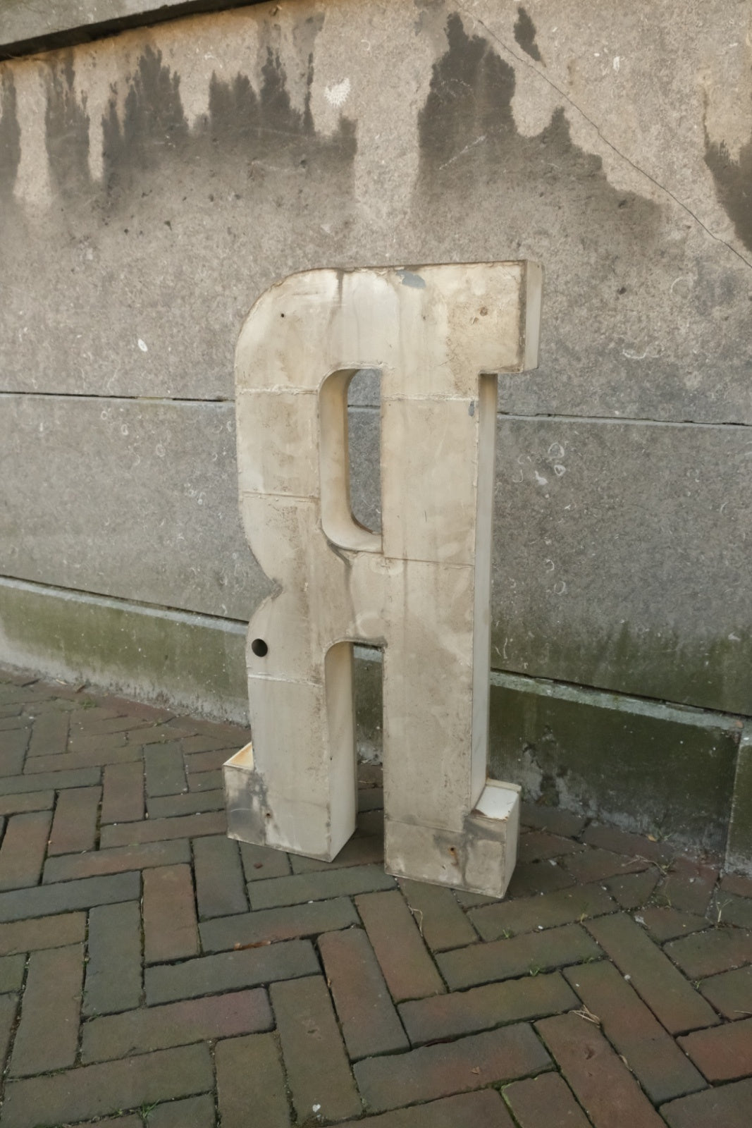 3D vintage letters