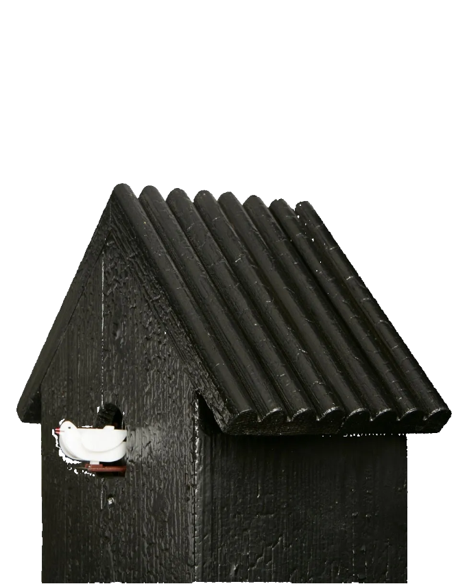 KD89 Compleet balg van het zwarte bos voor koekoeksklok, maten van 65 mm tot 120 mm, lichaam en balg van hout, verkocht per paar (65 mm