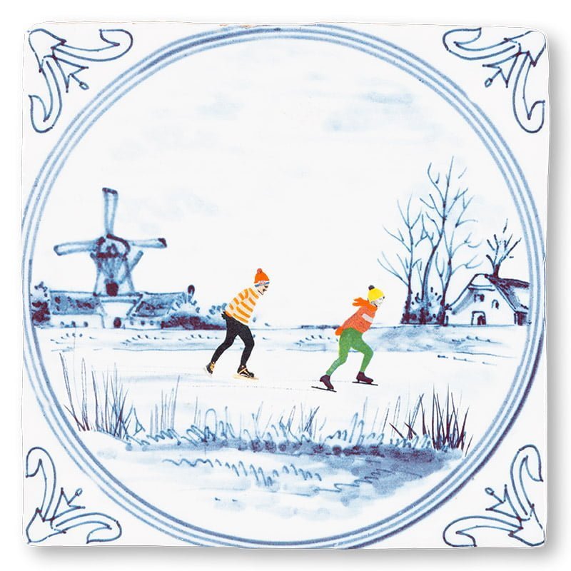 StoryTiles Hollandse Winter tegeltje