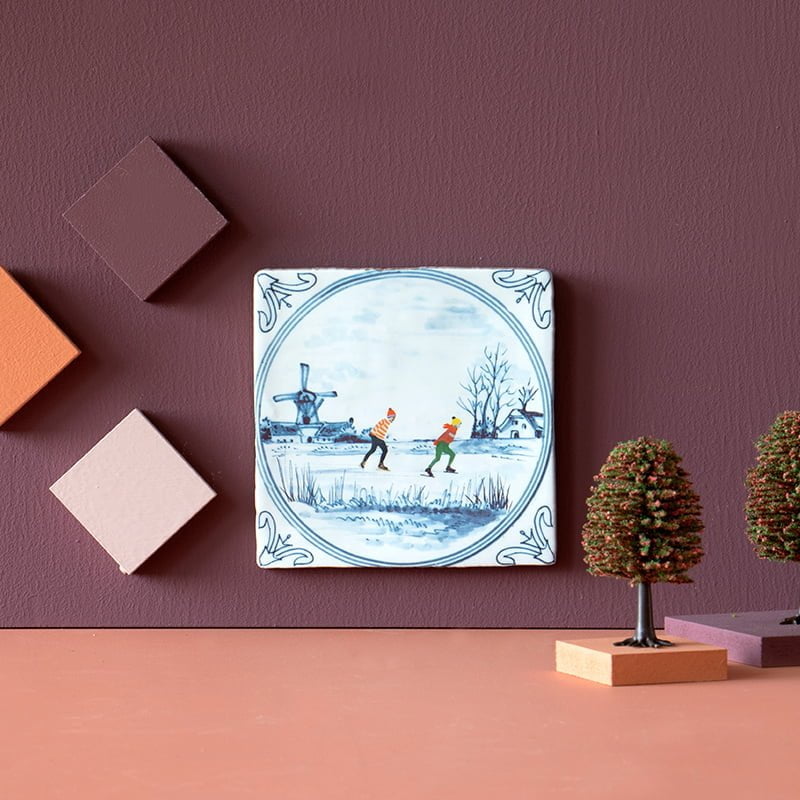 StoryTiles Hollandse Winter tegeltje