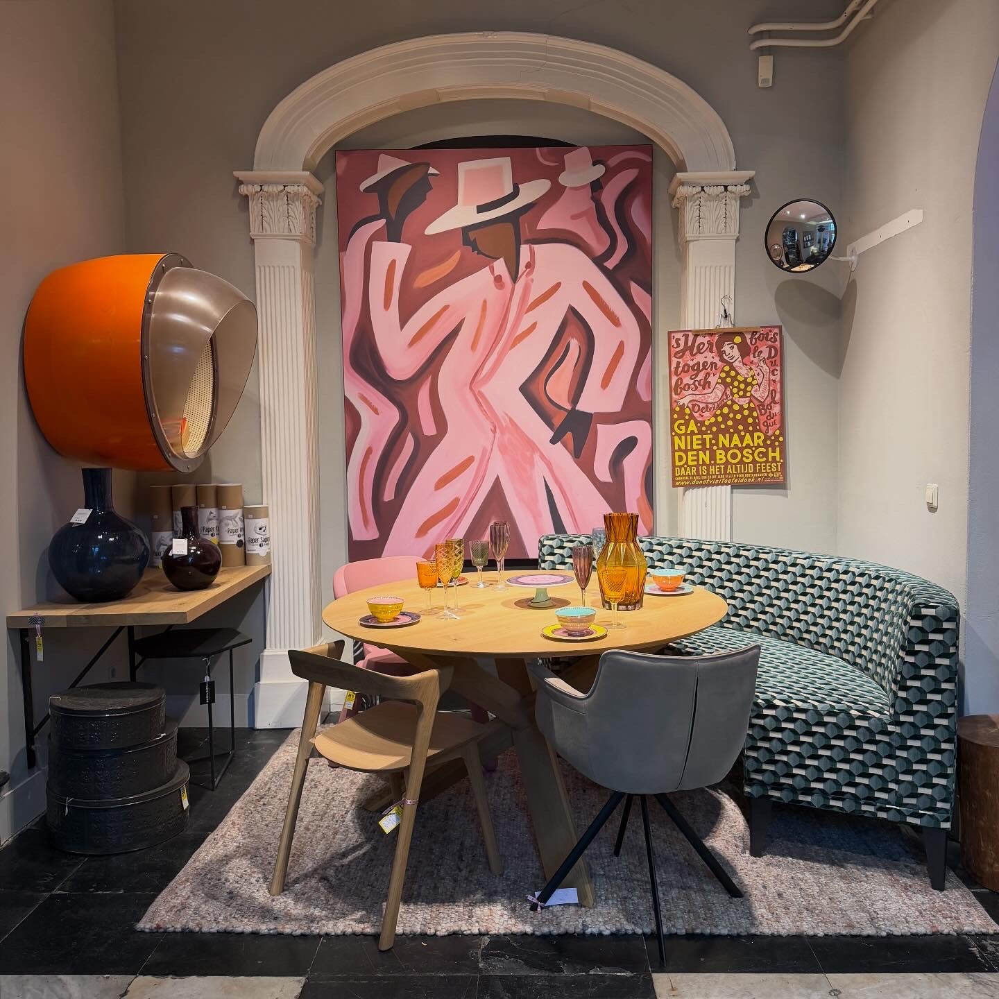 Urban Cotton Boogie Woogie wandkleed