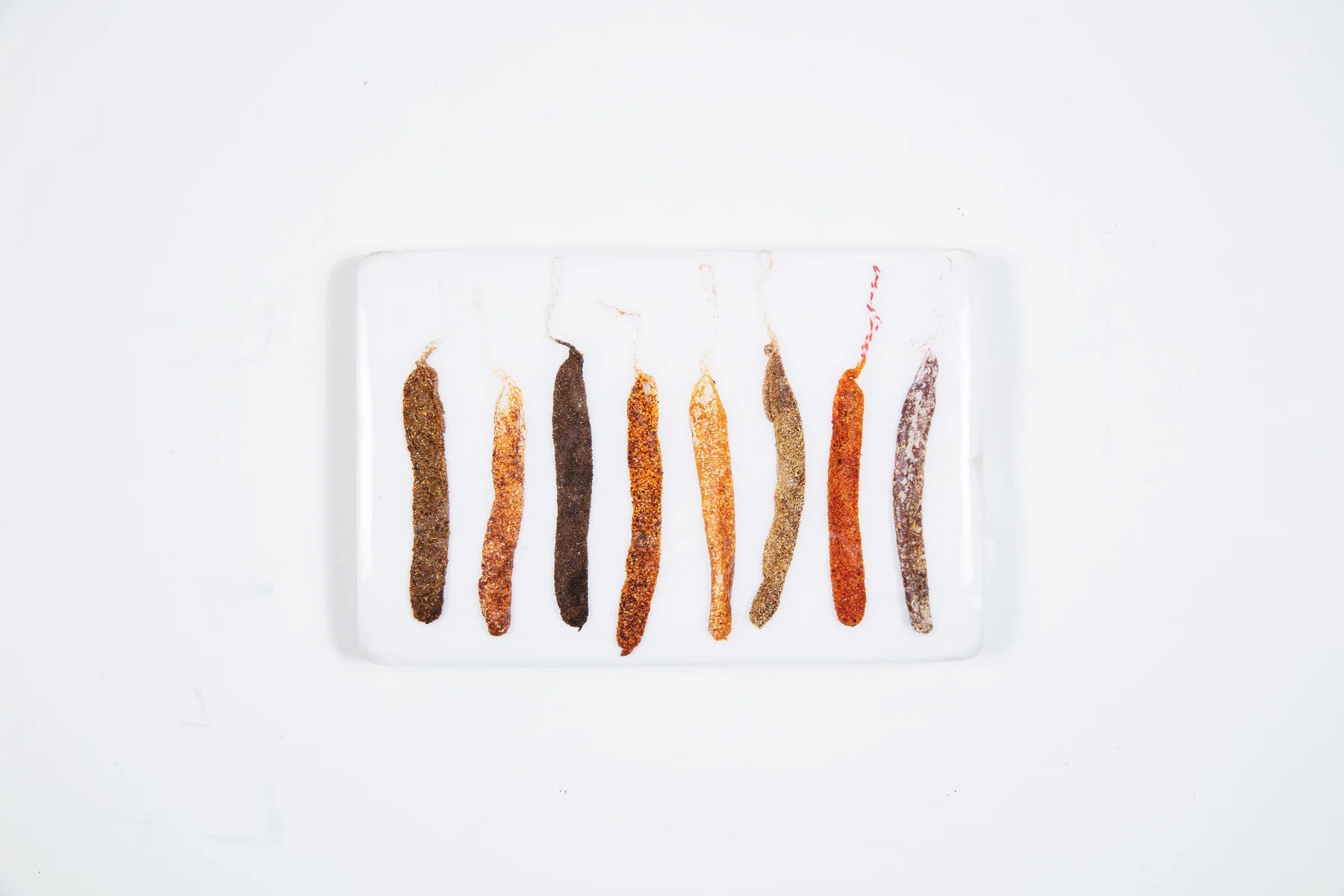 StigerWoods wooden tile Eight Mallorcian Sausages