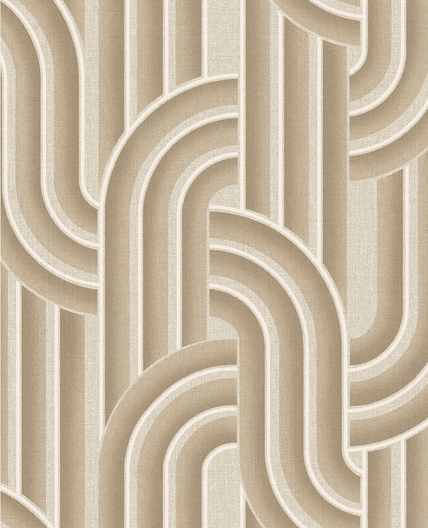 Eijffinger behang GROOVY Geometrische Bogen