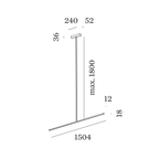 Wever & Ducré FIL hanglamp - Kavel 84