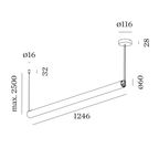 Wever & Ducré FINELLE hanglamp - Kavel 84