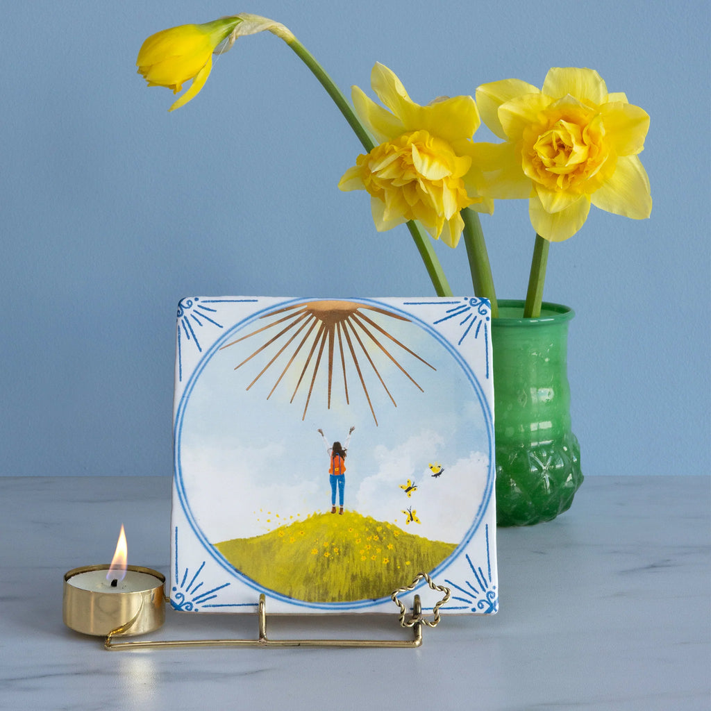 StoryTiles Face The Sunshine tegeltje