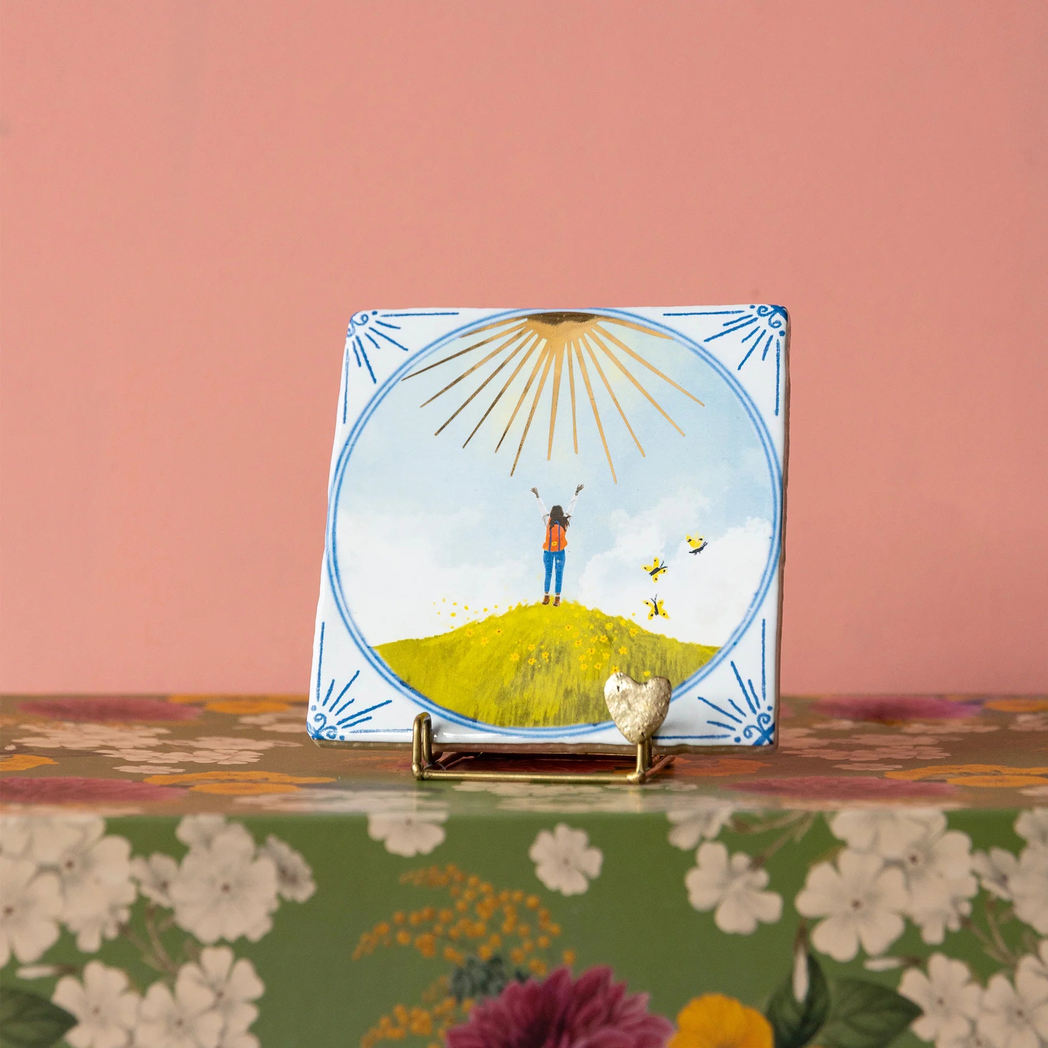 StoryTiles Face The Sunshine tegeltje
