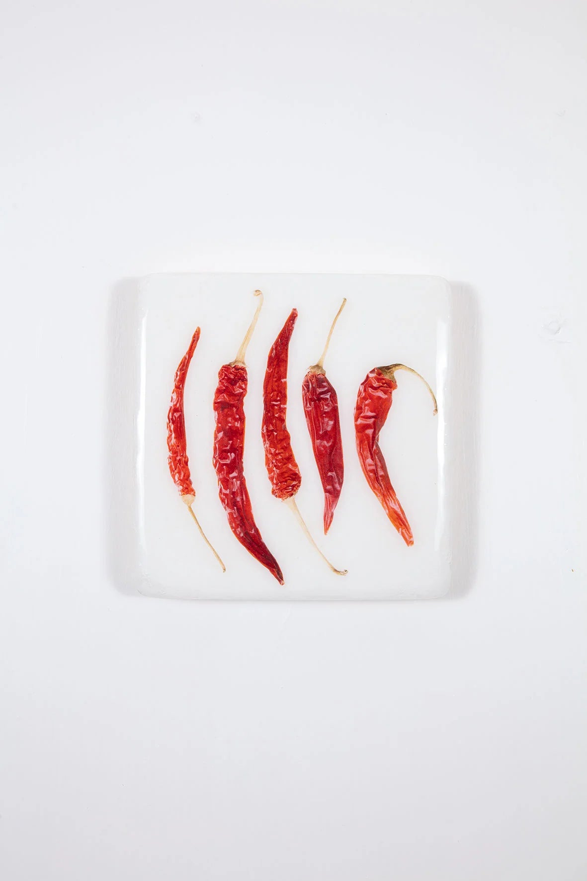 StigerWoods wooden tile Five Dried Chili Peppers