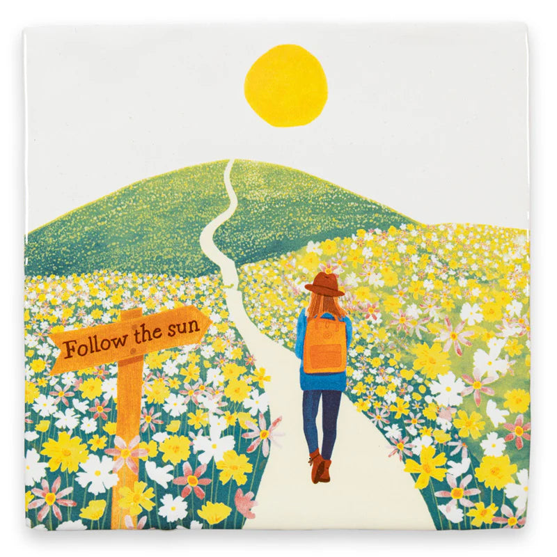 StoryTiles Follow the sun tegeltje