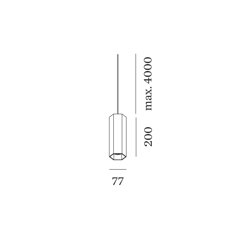 Wever & Ducré HEXO hanglamp