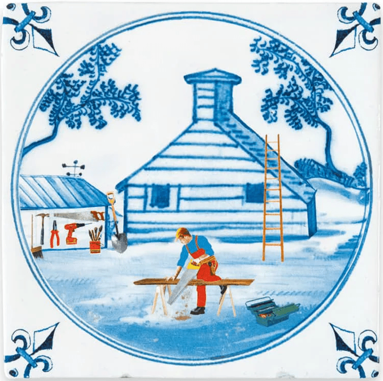 StoryTiles Handyman tegeltje - Kavel 84