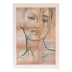 TinyStories Poster met Lijst - Blue Eyes