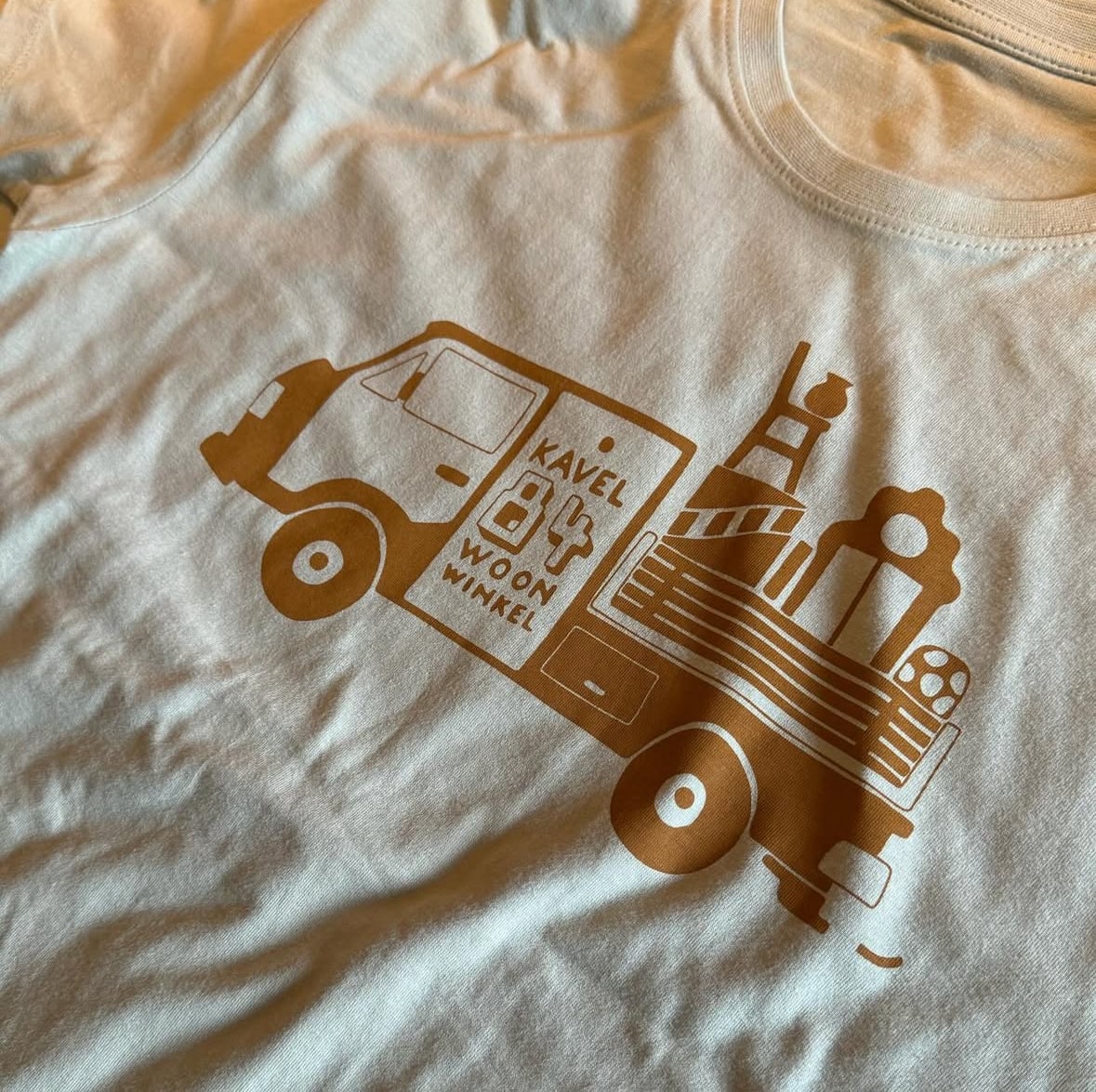 Kavel 84 T-shirt beige