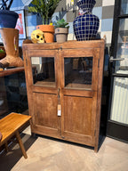 Houten vintage vitrinekast | Showroom Sale