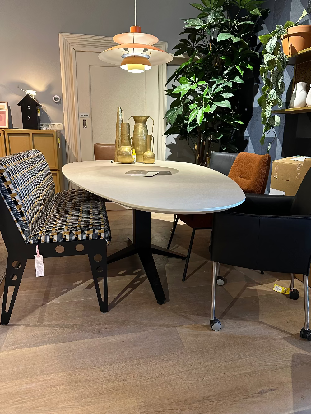 Eettafel kiezel