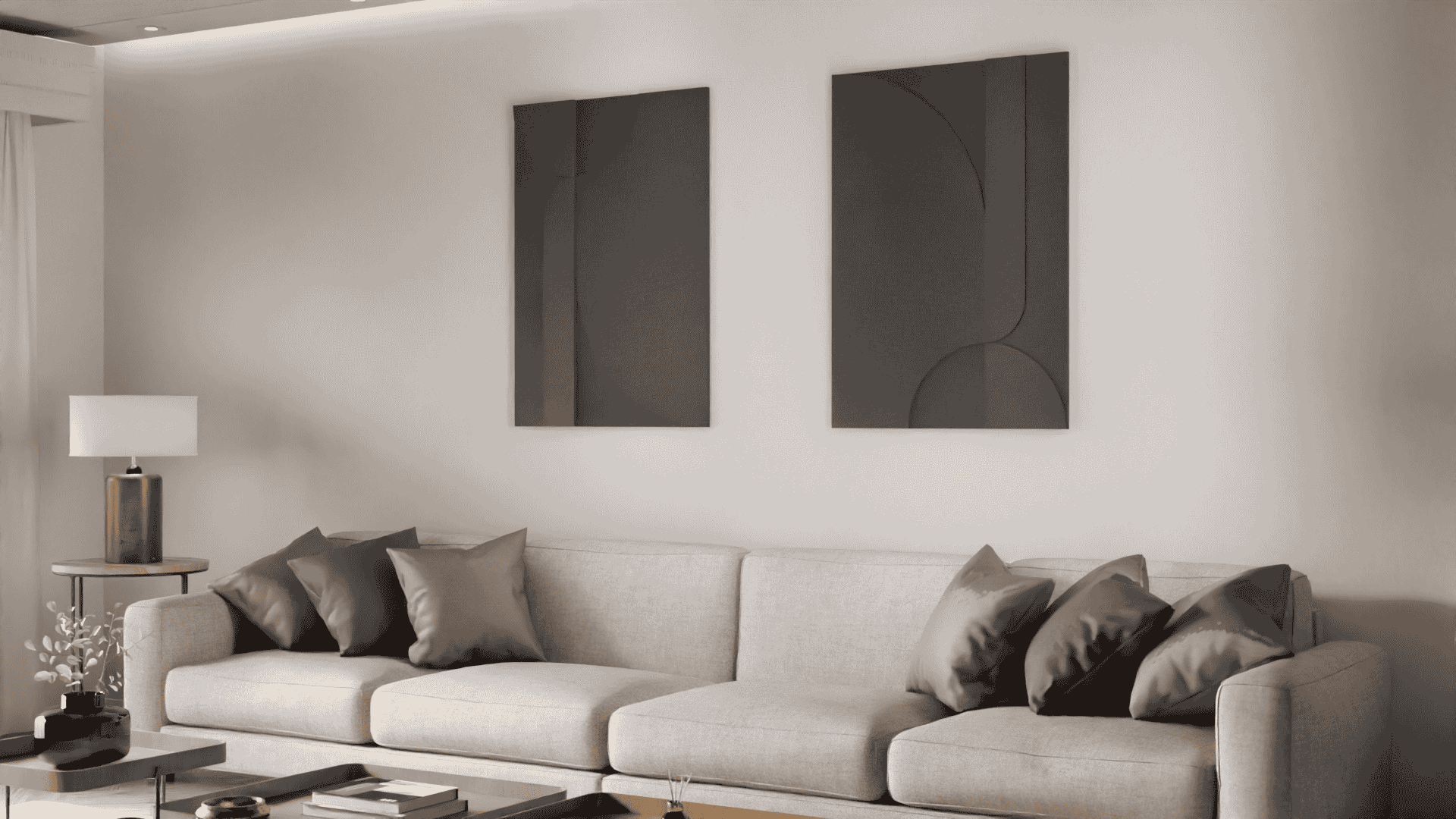 Tacito kunstwerk KW5 akoestisch wandpaneel
