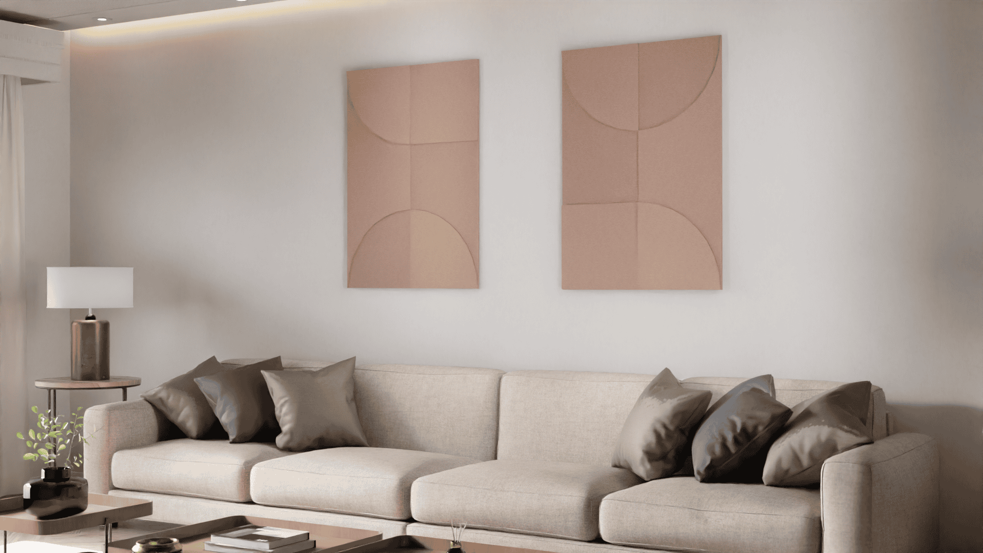 Tacito kunstwerk KW6 akoestisch wandpaneel