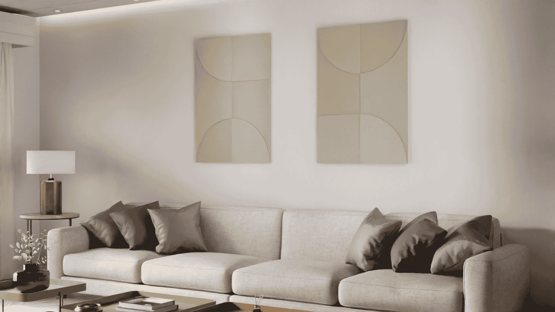 Tacito kunstwerk KW6 akoestisch wandpaneel