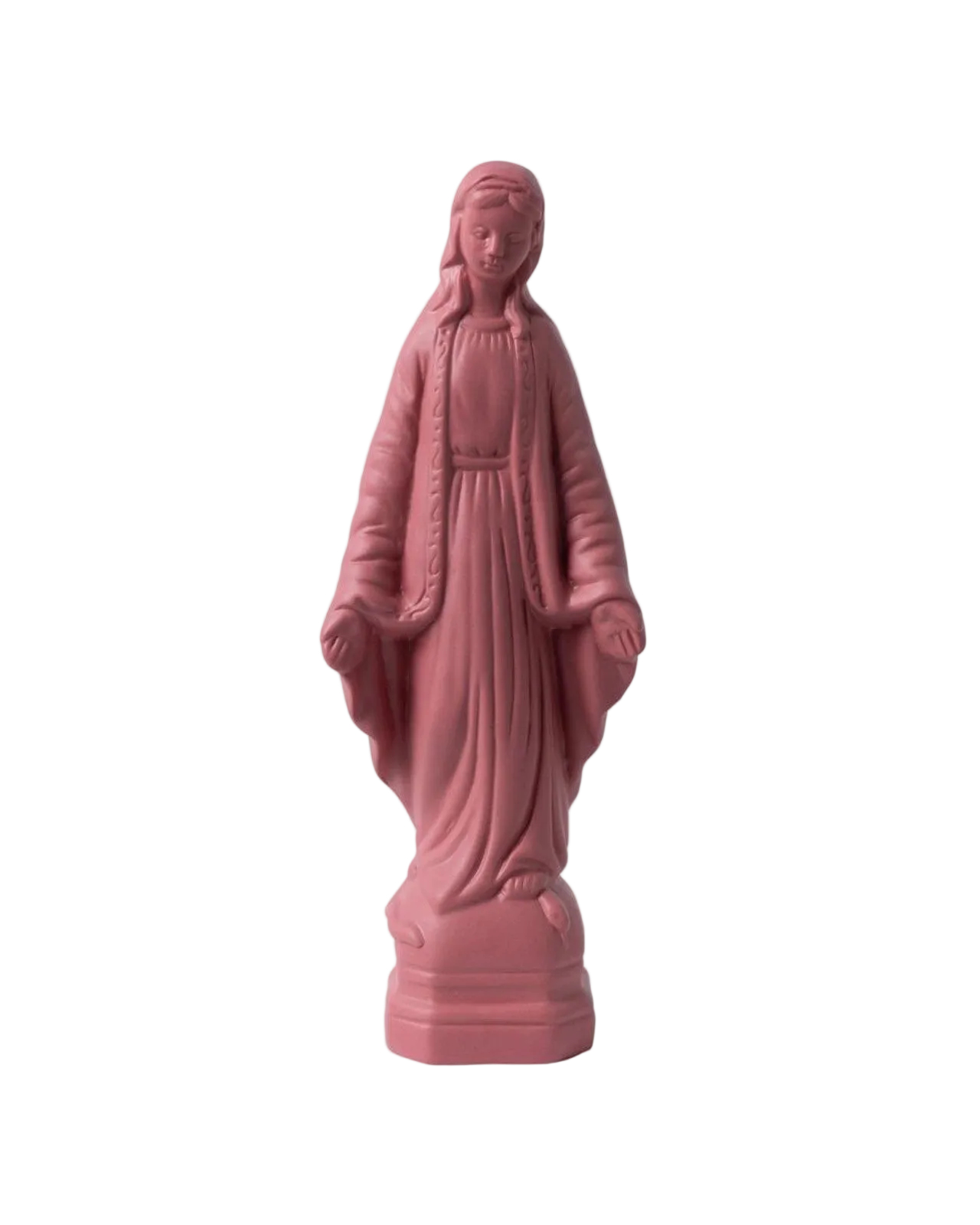 Heinen Delfts Blauw Decoratiebeeld Madonna