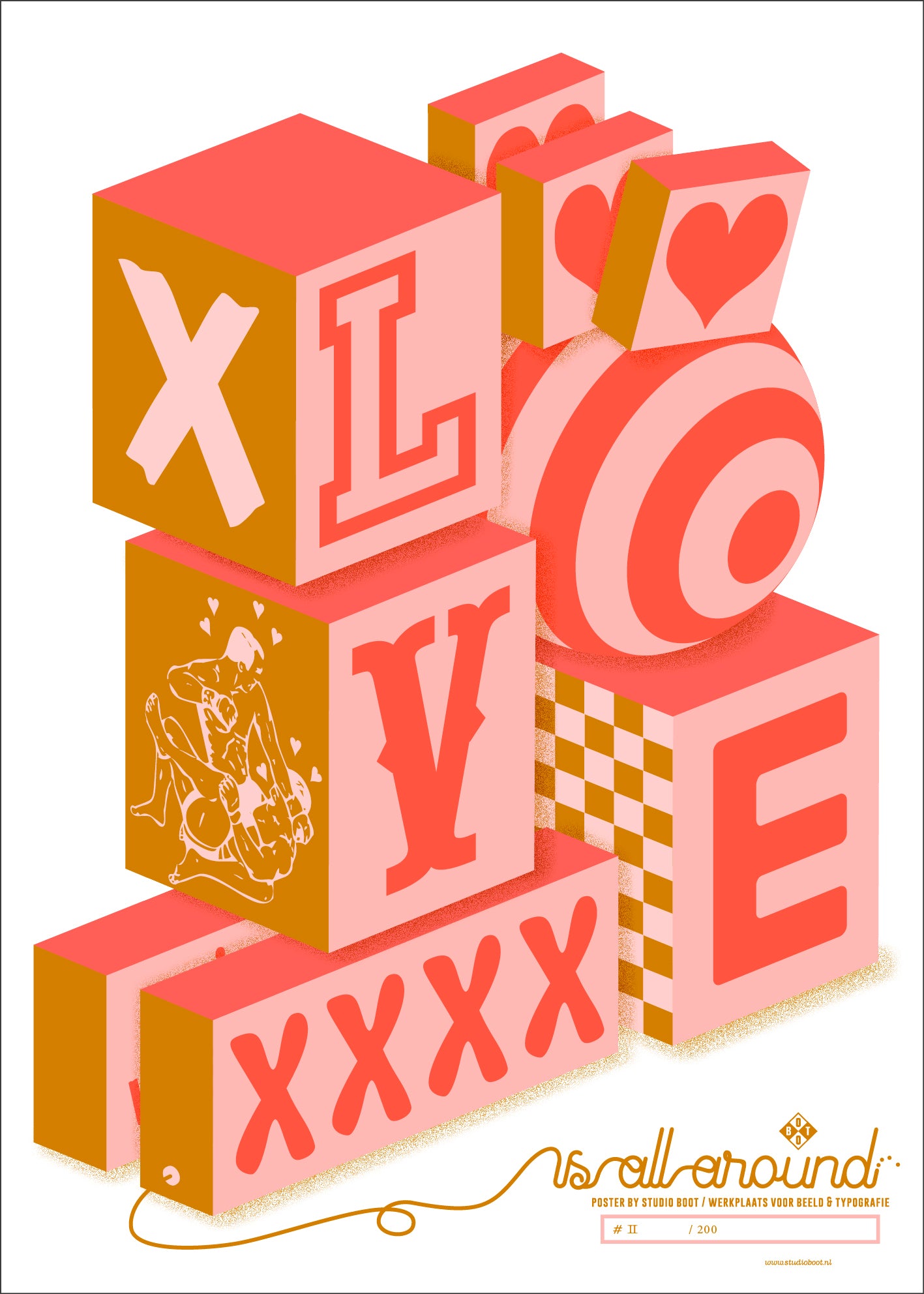 Studio Boot poster Love Is All Around