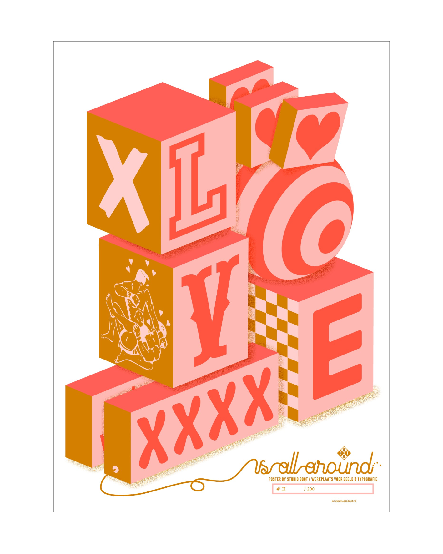 Studio Boot poster Love Is All Around