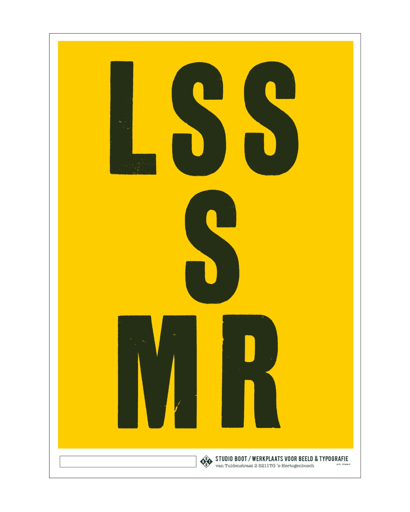 Poster LSS S MR