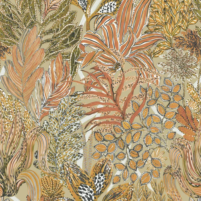 Casamance behang Borromée