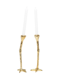Long Legs kandelaar goud