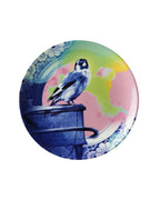 Heinen Delfts Blauw wandbord Color Pop - Het puttertje - Kavel 84