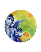 Heinen Delfts Blauw wandbord Color Pop - Engel - Kavel 84