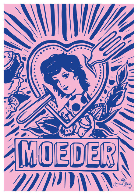 Moeder - Poster Studio Boot