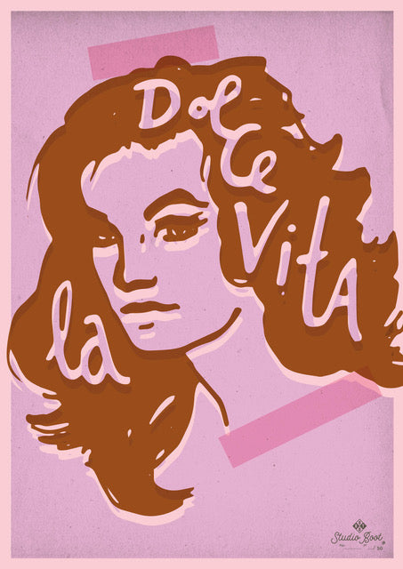 La Dolce Vita - Poster Studio Boot