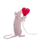 Seletti Mouselamp staand Love incl. hartjeslamp