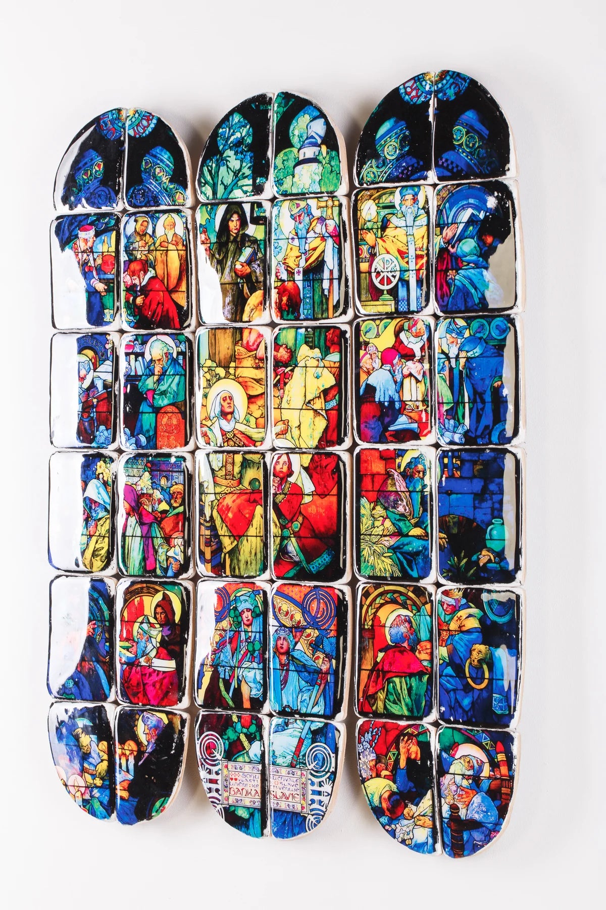 StigerWoods wooden tile Mucha Prague Decks