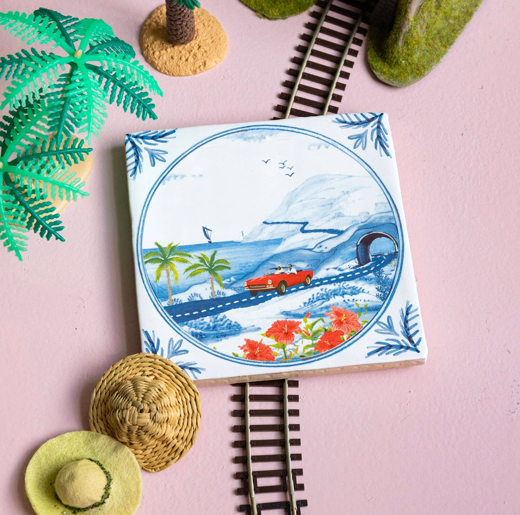 StoryTiles Sunny Road Trip tegeltje - Kavel 84