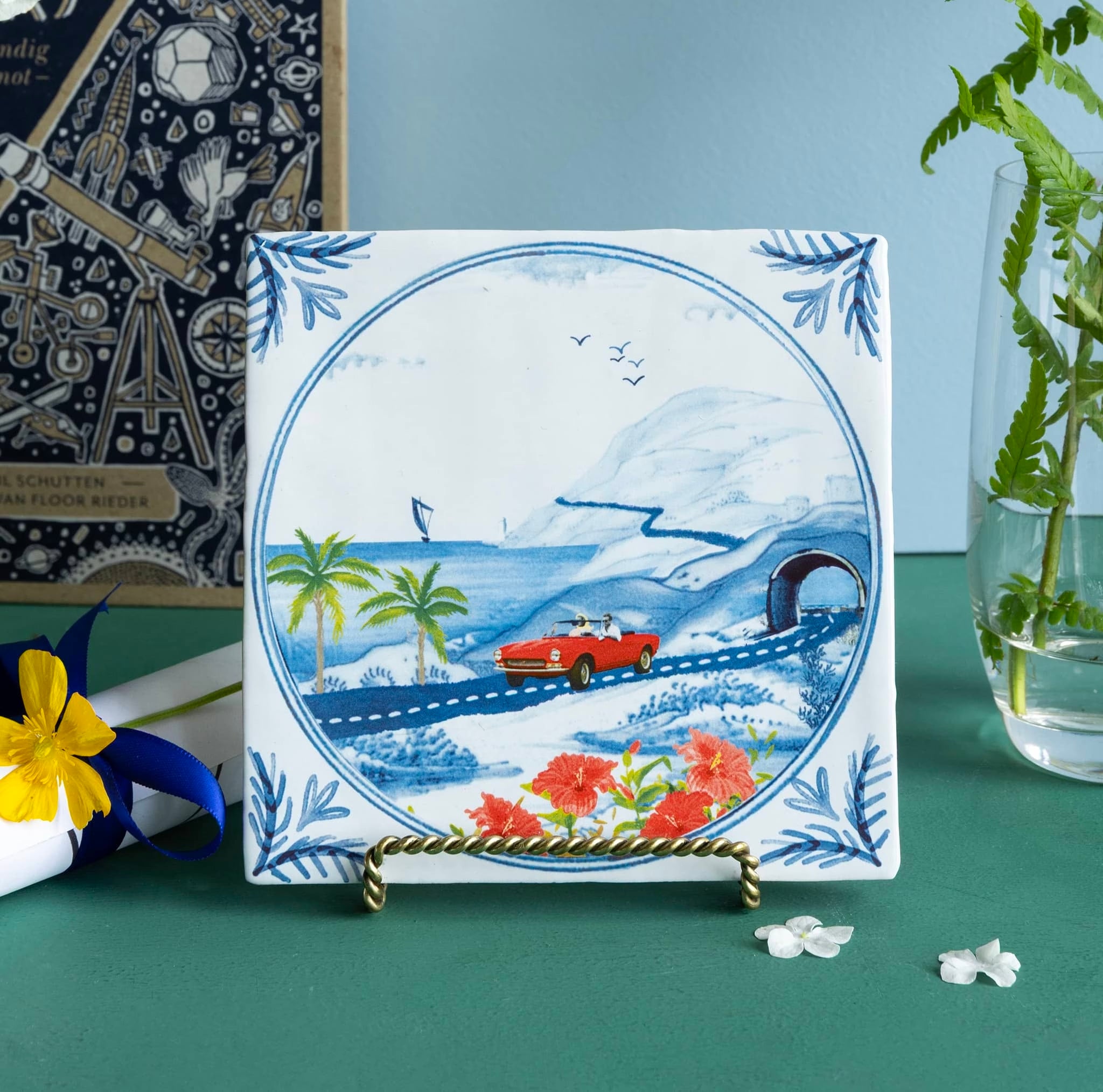 StoryTiles Sunny Road Trip tegeltje - Kavel 84