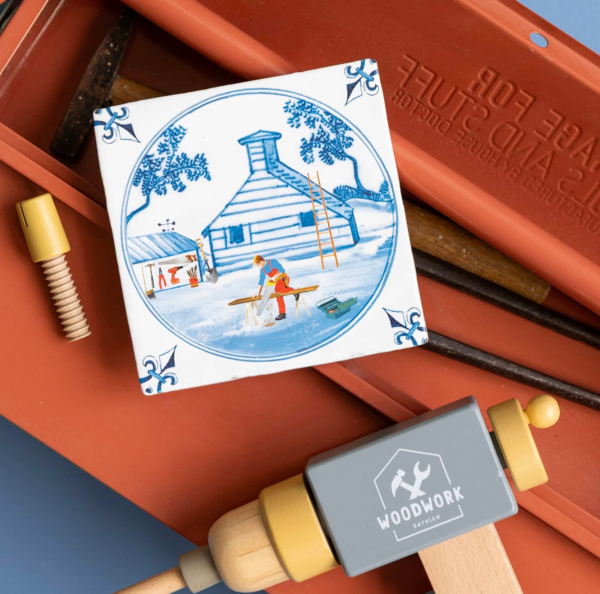 StoryTiles Handyman tegeltje - Kavel 84