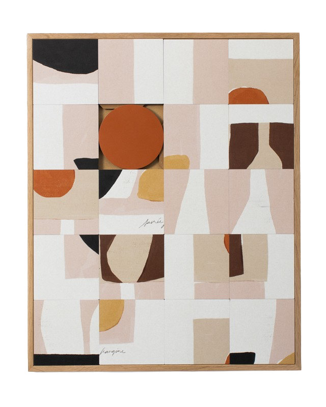 Taquin Modulair Wandbord Collage