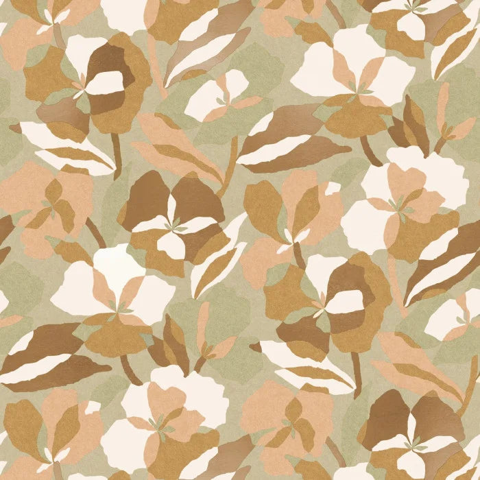 Casamance behang Amaryllis