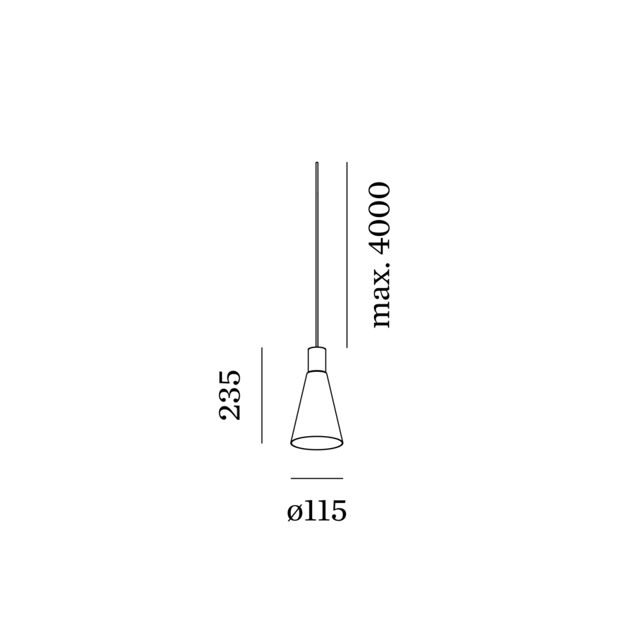 Wever & Ducré ODREY hanglamp