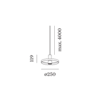 Wever & Ducré ODREY hanglamp