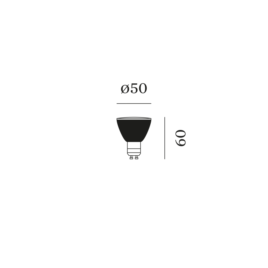 Wever & Ducré PAR16 LED lamp 2700 K