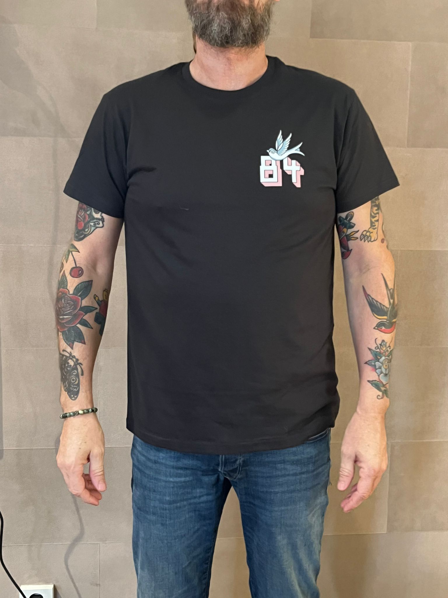 Kavel 84 T-shirt zwart