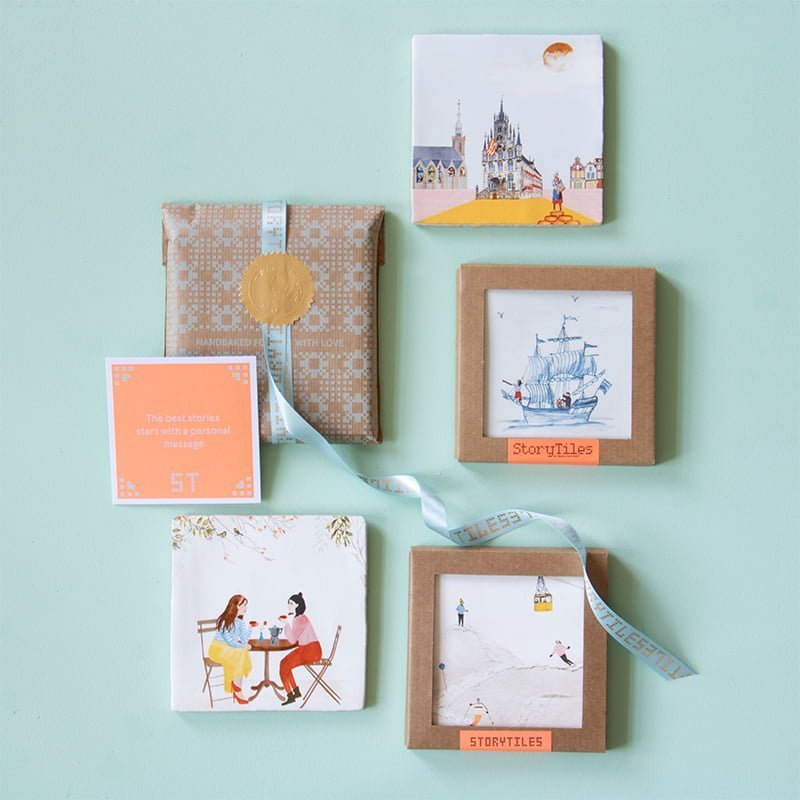 StoryTiles Wind in de zeilen tegeltje