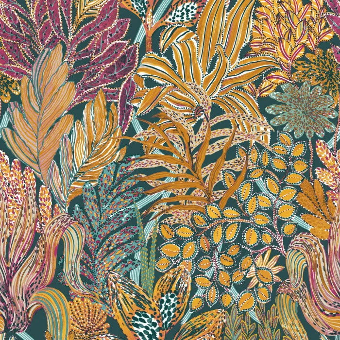 Casamance behang Borromée