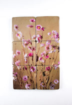 StigerWoods wooden tile Pink Rhodanthe