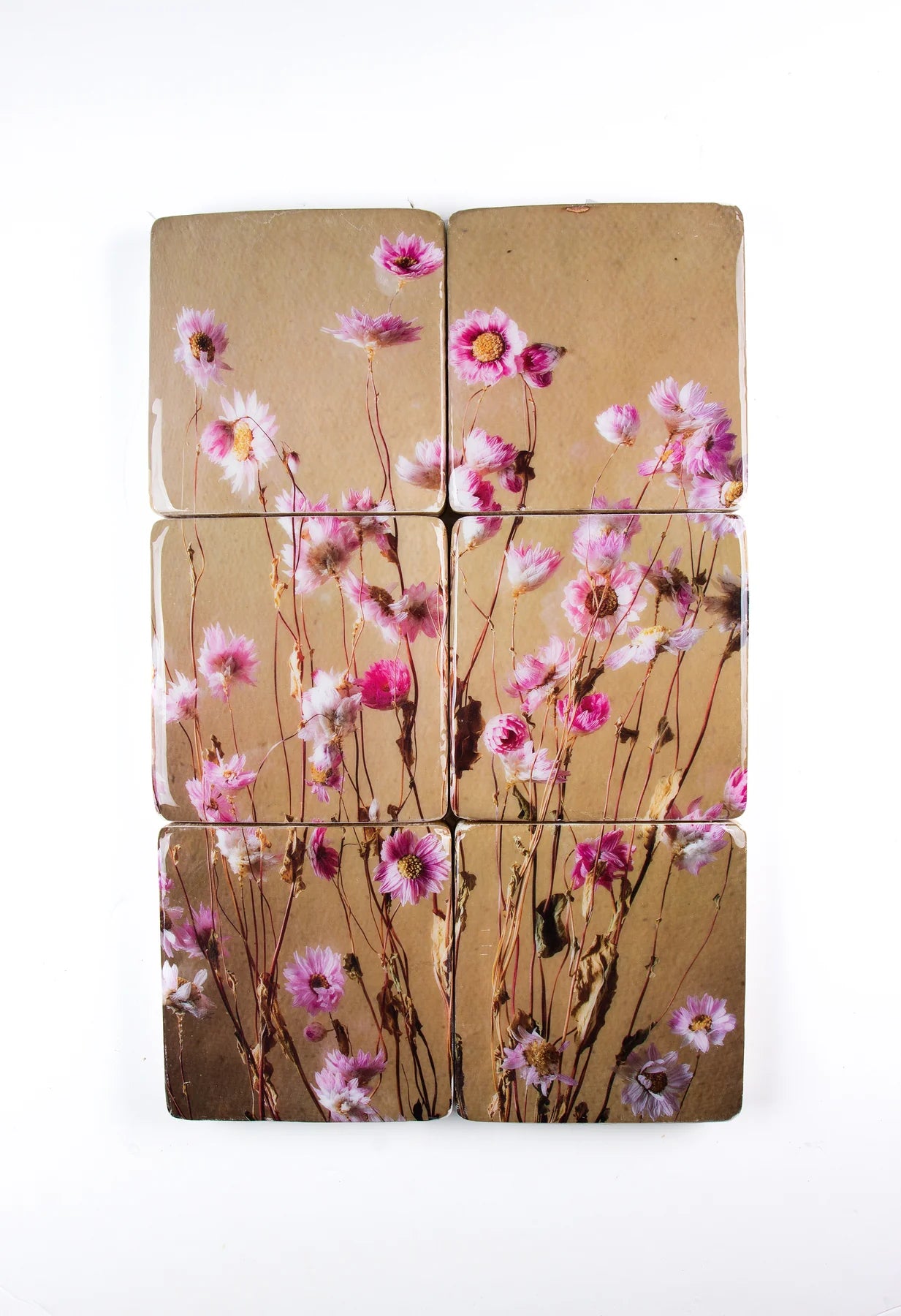 StigerWoods wooden tile Pink Rhodanthe